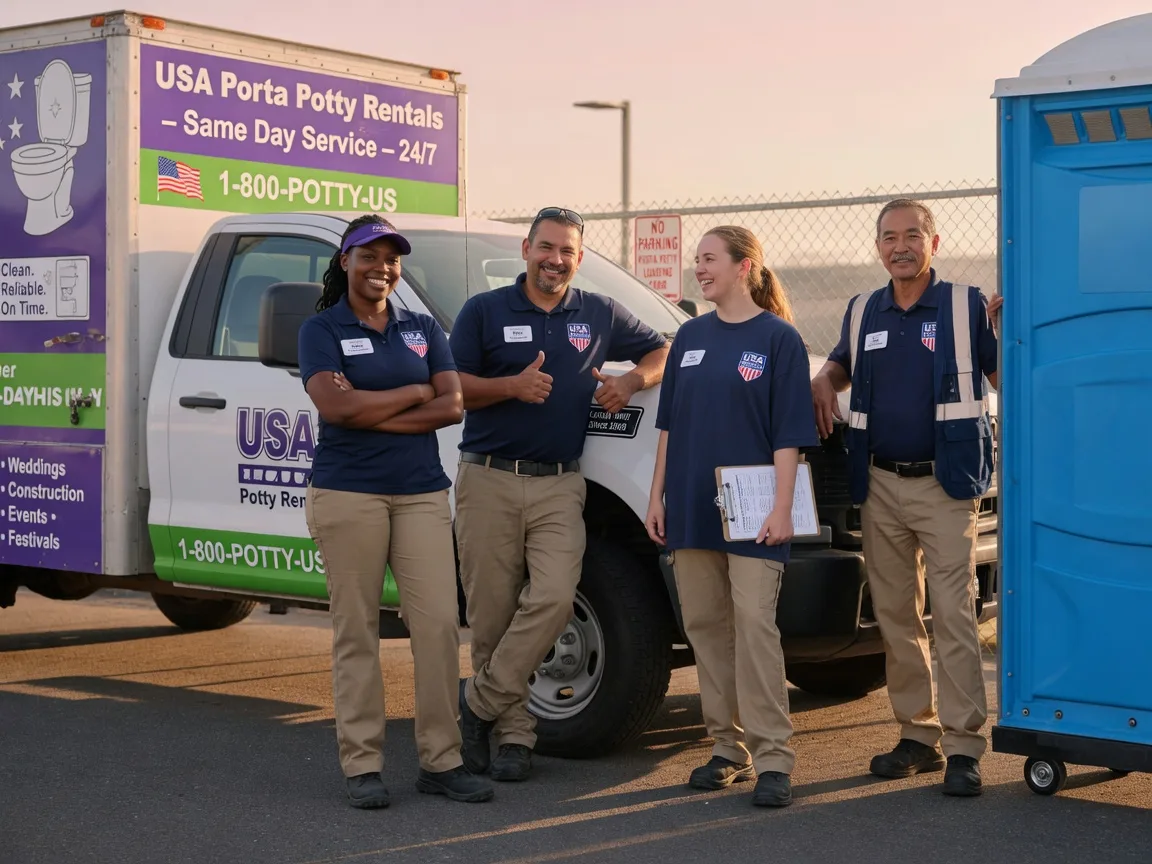 Porta Potty Rental company in Mitchells, VA
